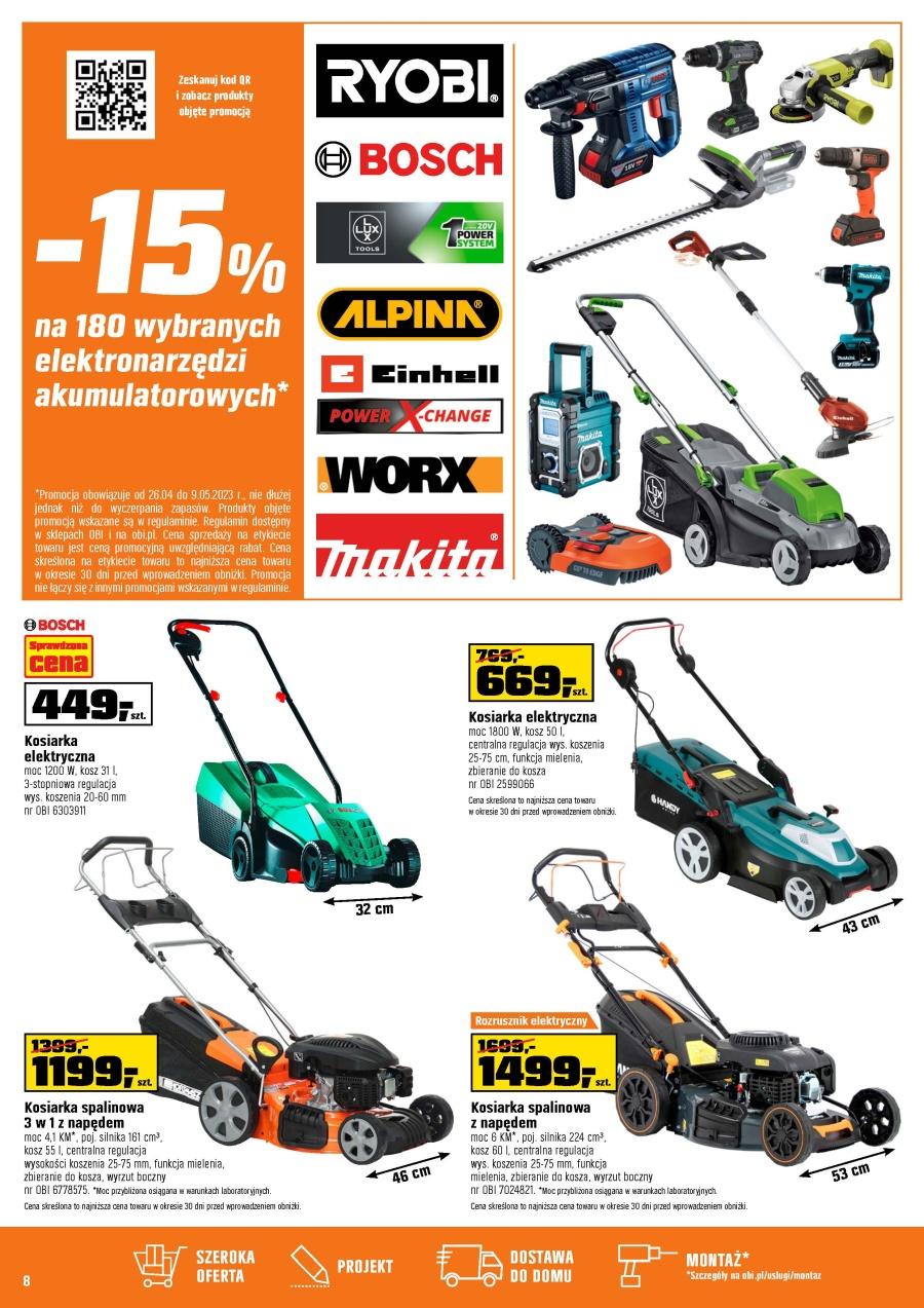 Gazetka promocyjna OBI str. 8