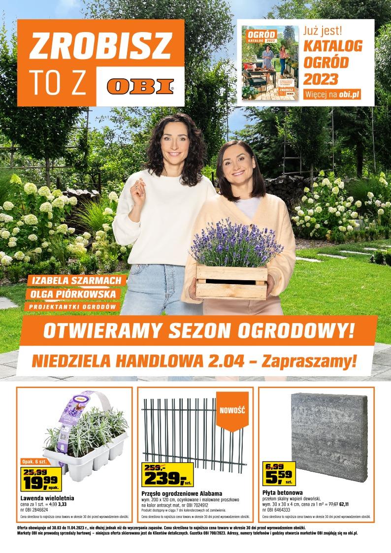 Gazetka promocyjna OBI str. 1
