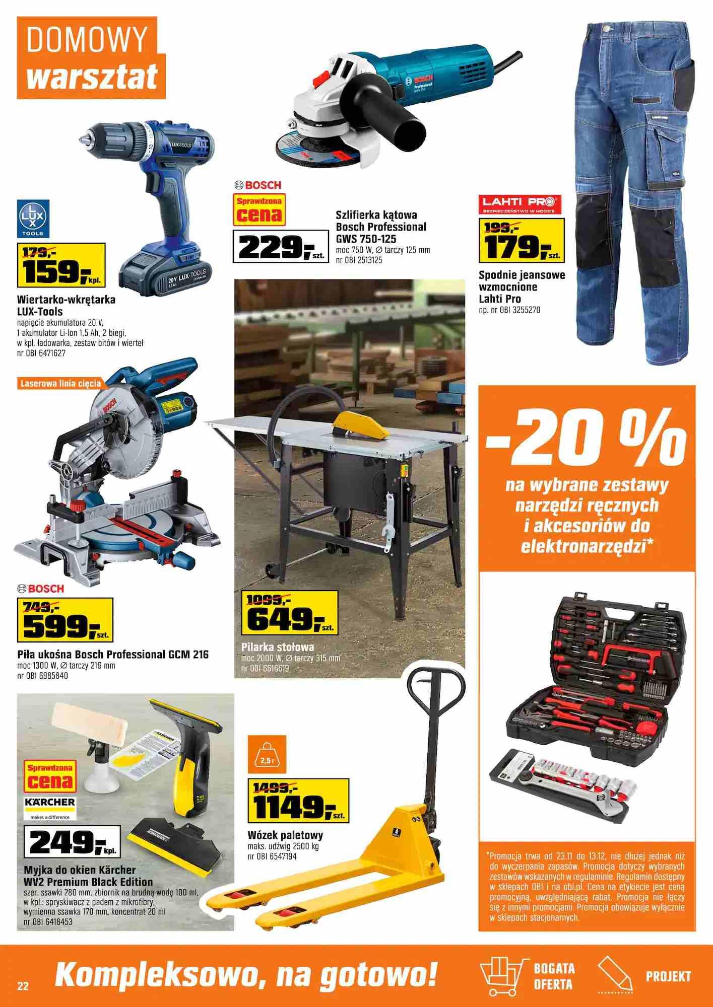 Gazetka promocyjna OBI str. 22