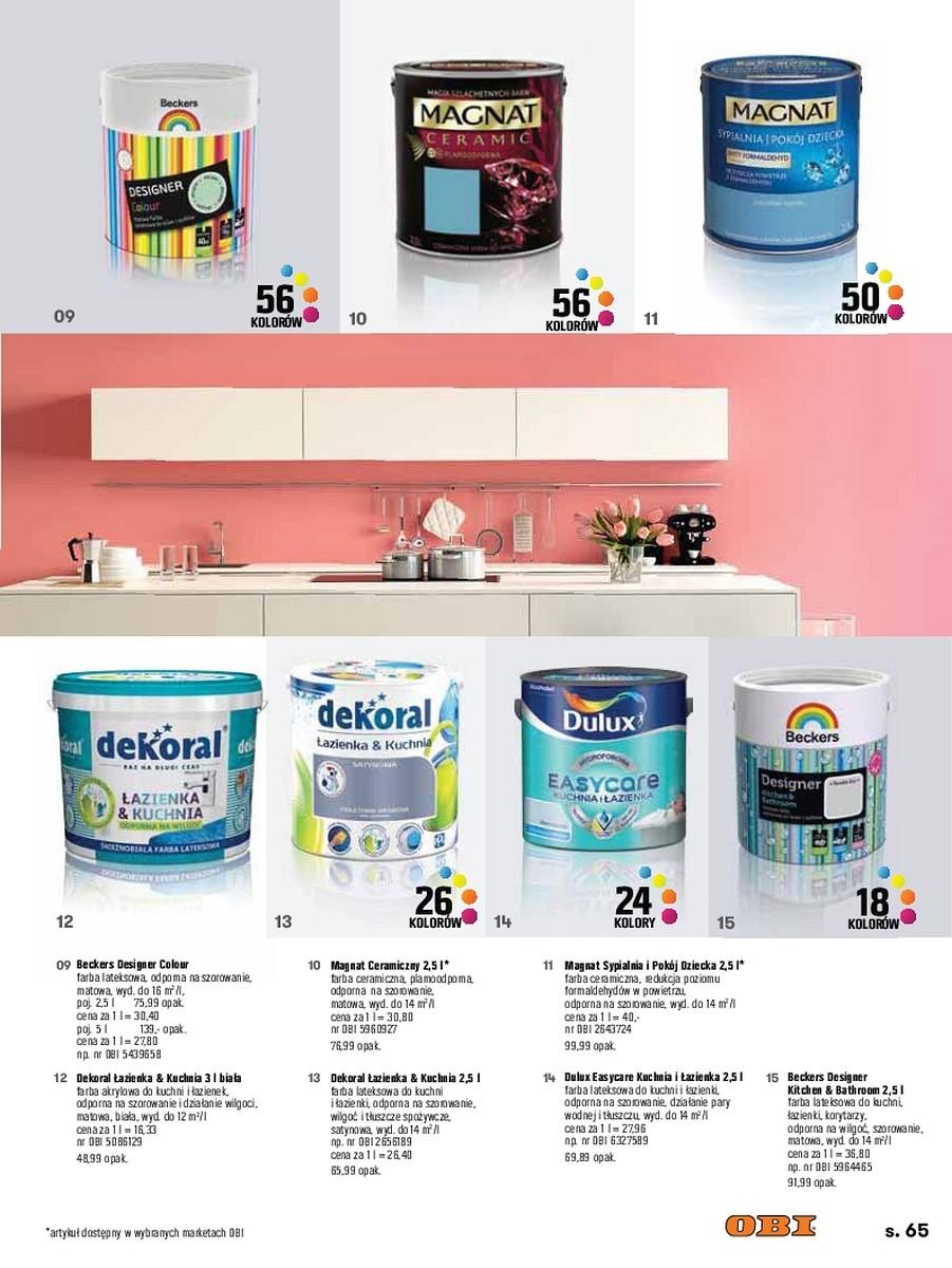 Gazetka promocyjna OBI str. 65