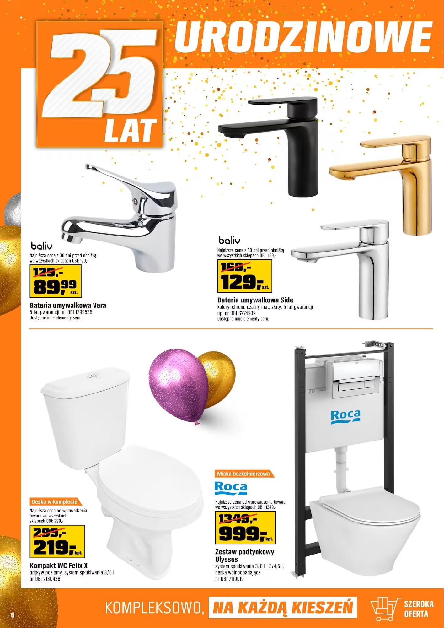 Gazetka promocyjna OBI str. 6