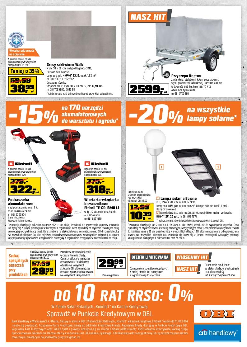 Gazetka promocyjna OBI str. 15