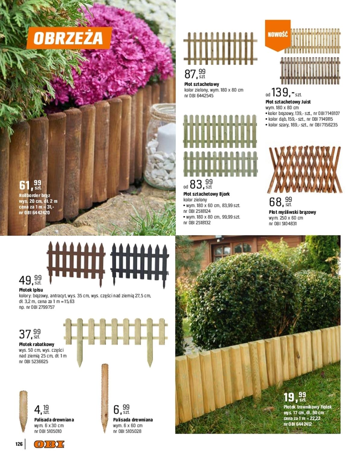 Gazetka promocyjna OBI str. 126