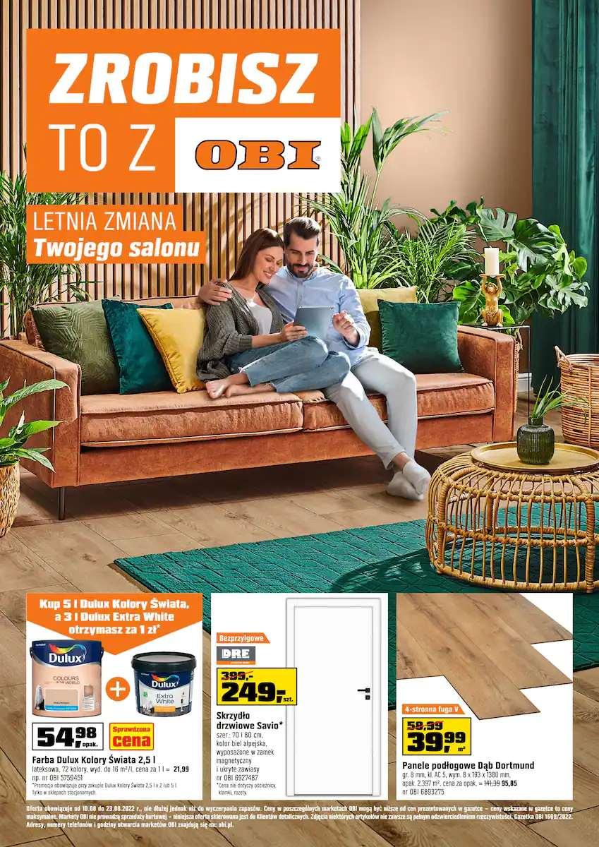 Gazetka promocyjna OBI str. 1