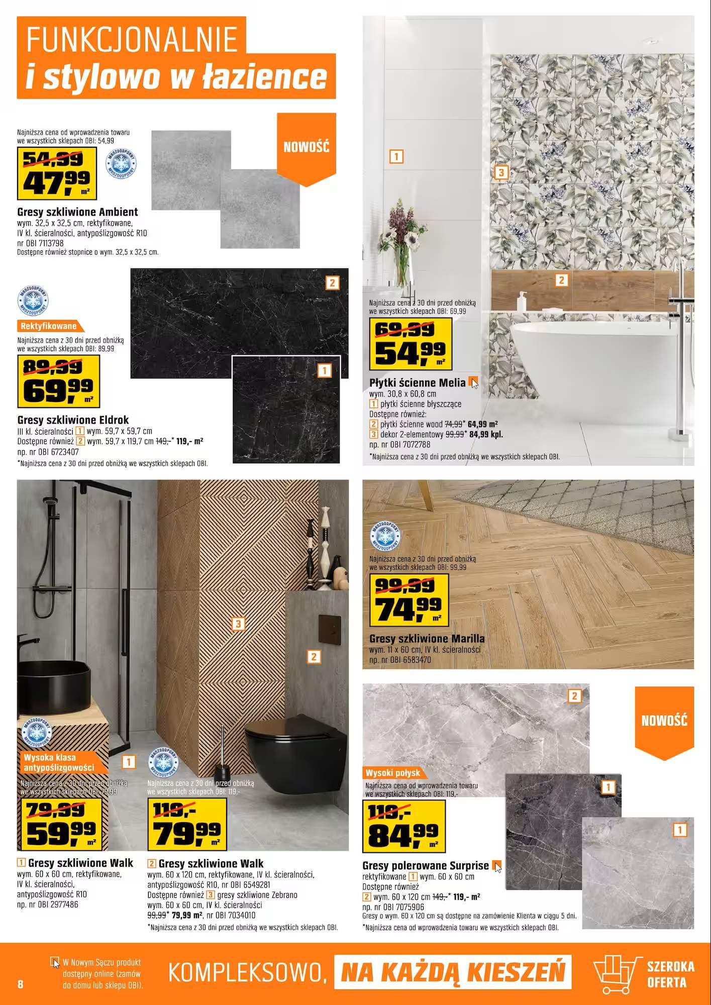 Gazetka promocyjna OBI str. 8
