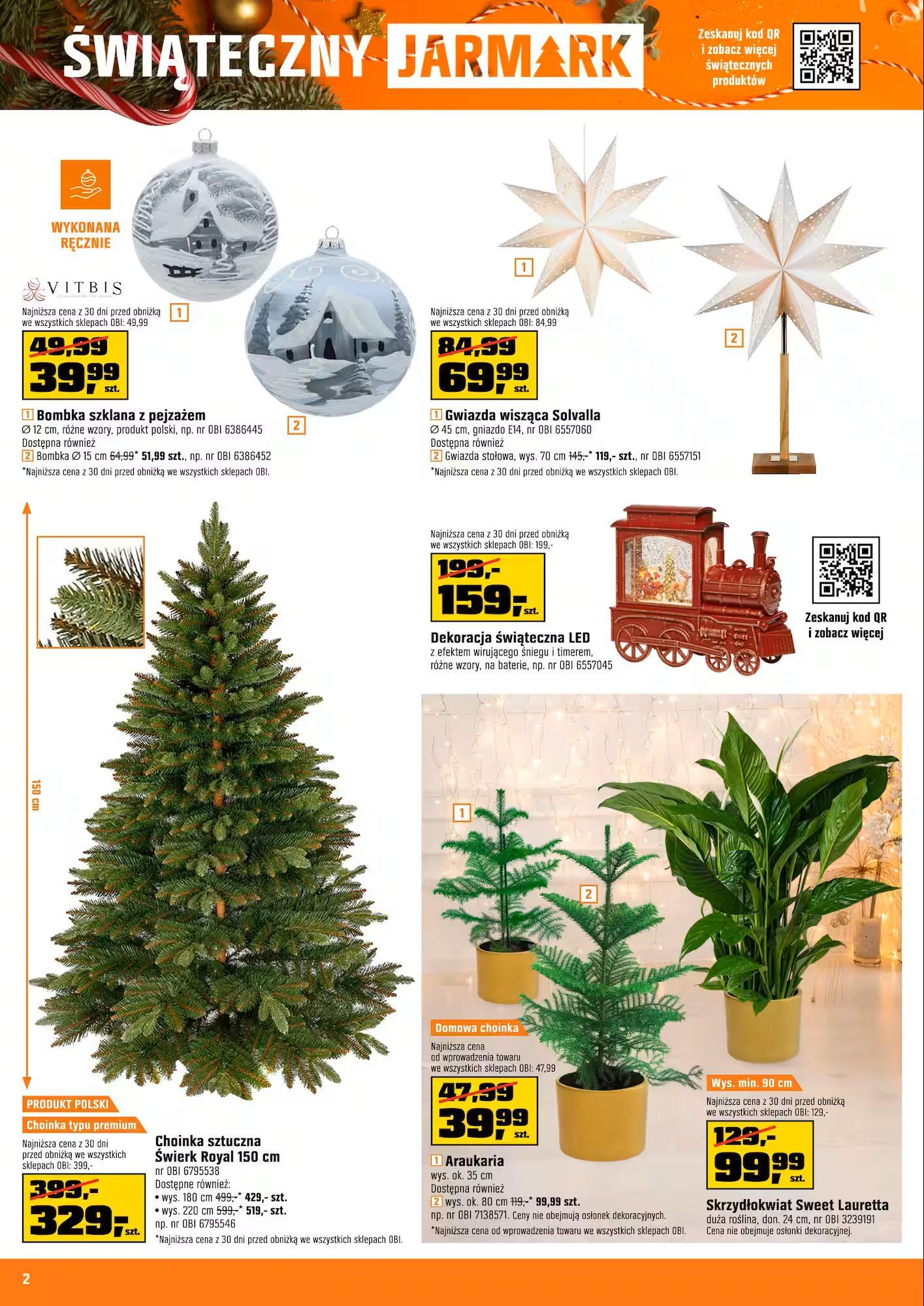 Gazetka promocyjna OBI str. 2