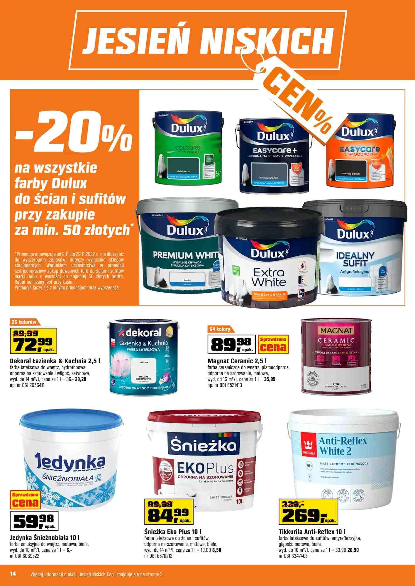 Gazetka promocyjna OBI str. 14