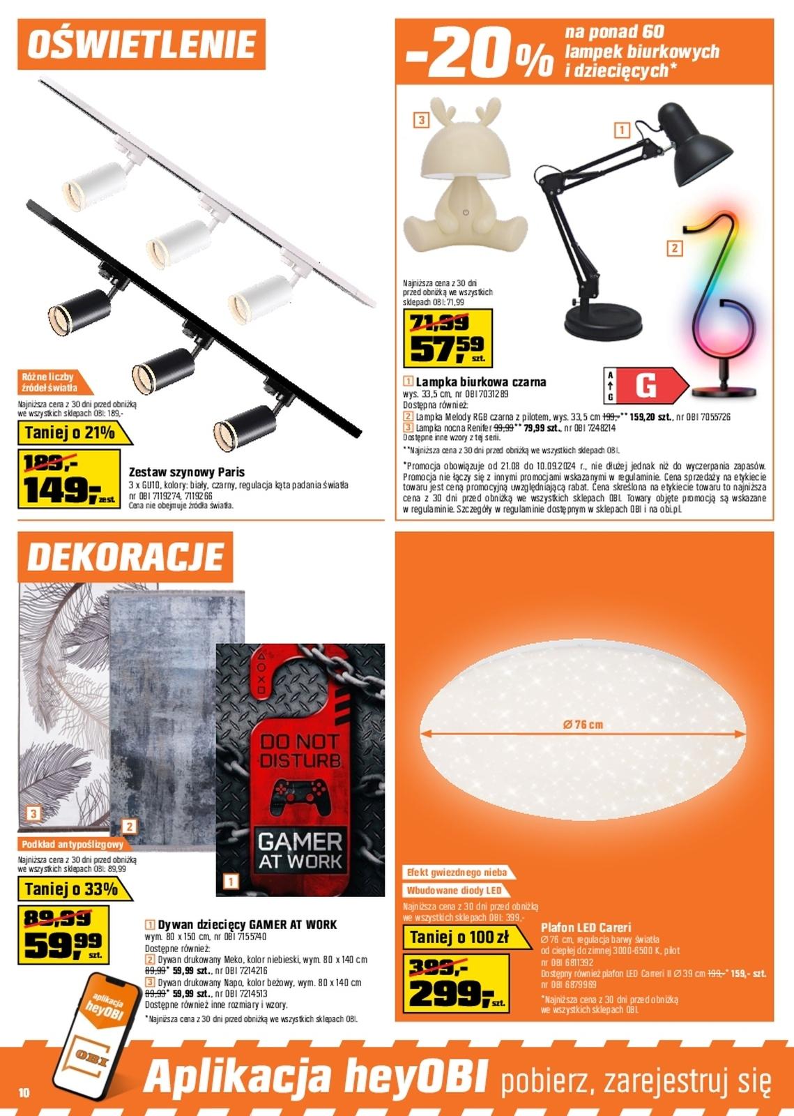 Gazetka promocyjna OBI str. 10