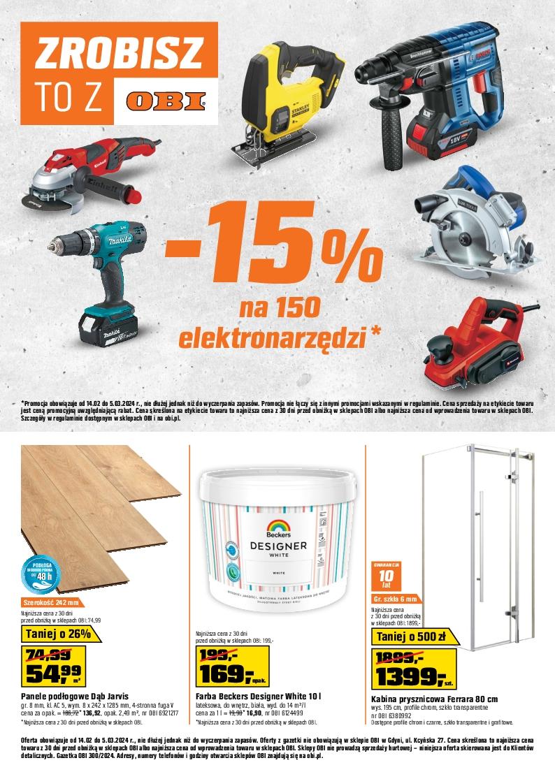 Gazetka promocyjna OBI str. 1
