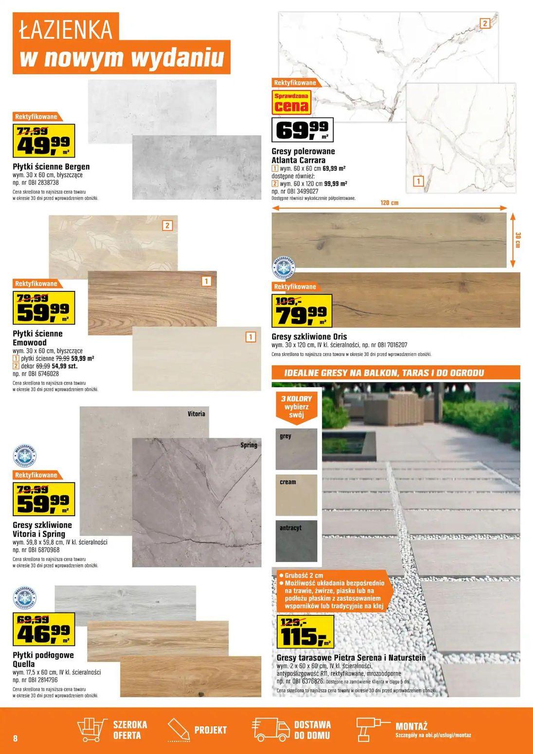 Gazetka promocyjna OBI str. 8