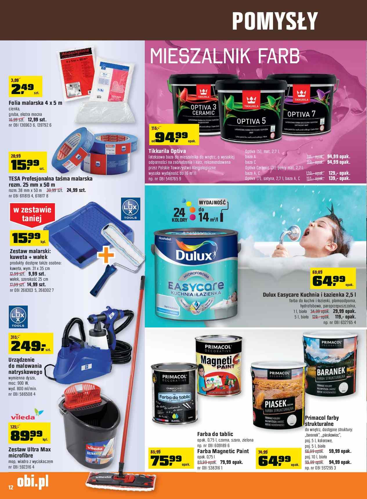 Gazetka promocyjna OBI str. 12