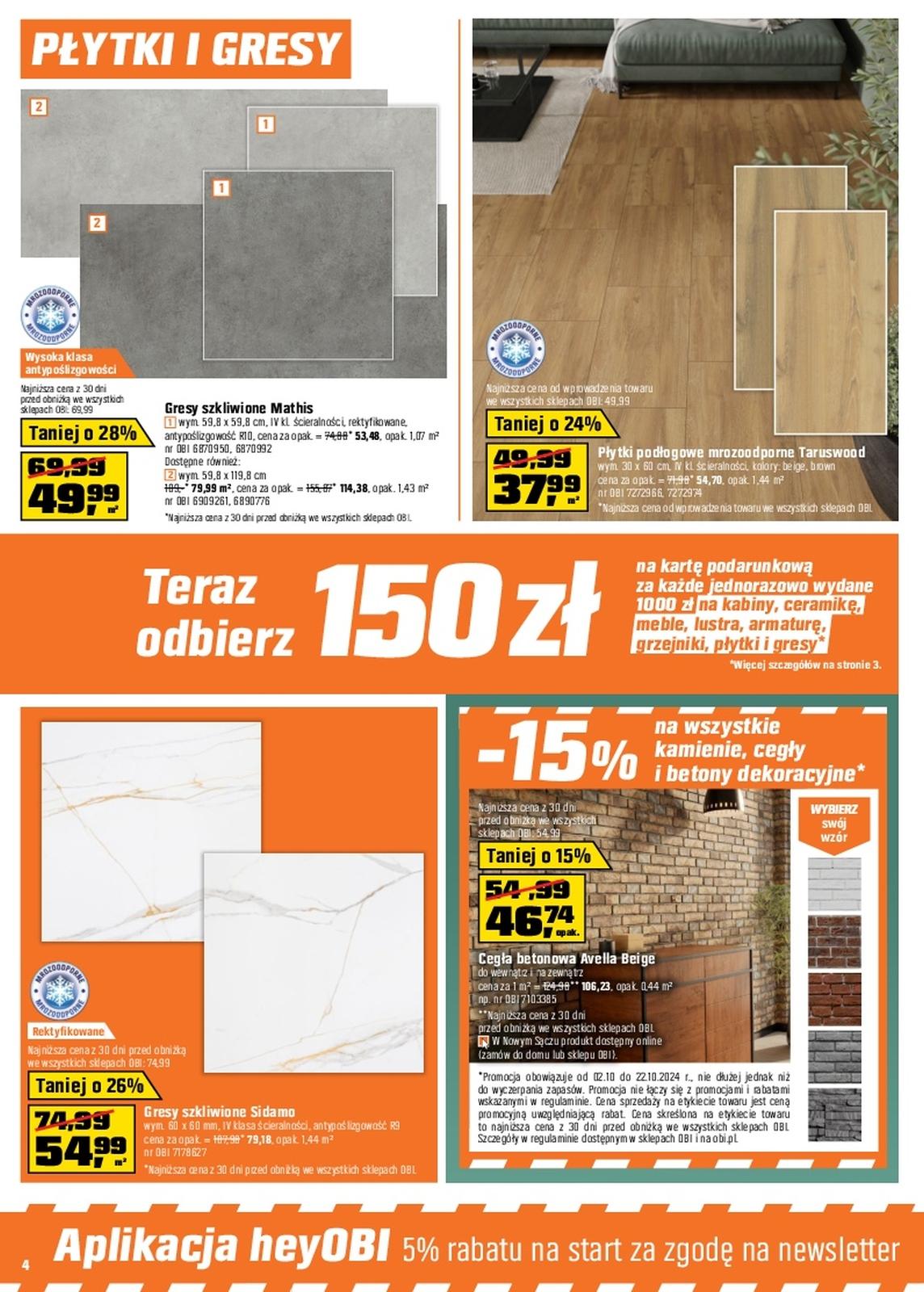 Gazetka promocyjna OBI str. 4