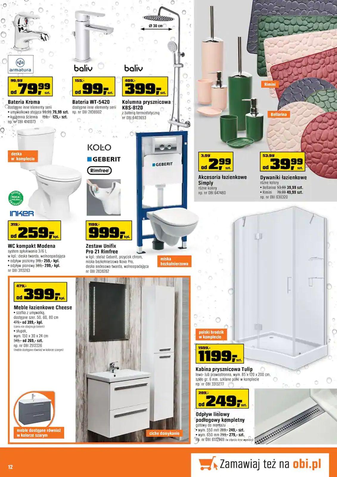Gazetka promocyjna OBI str. 12