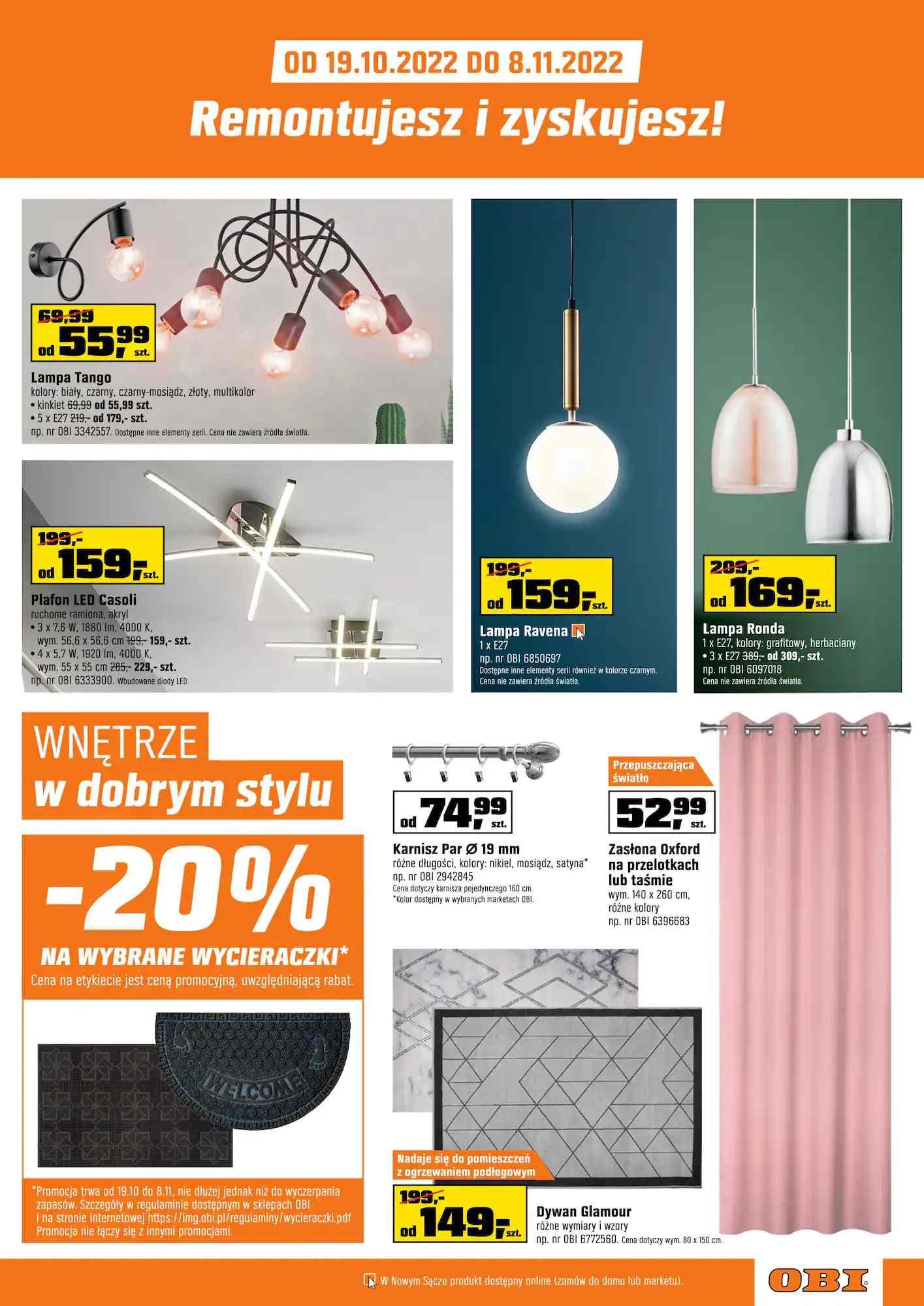Gazetka promocyjna OBI str. 9