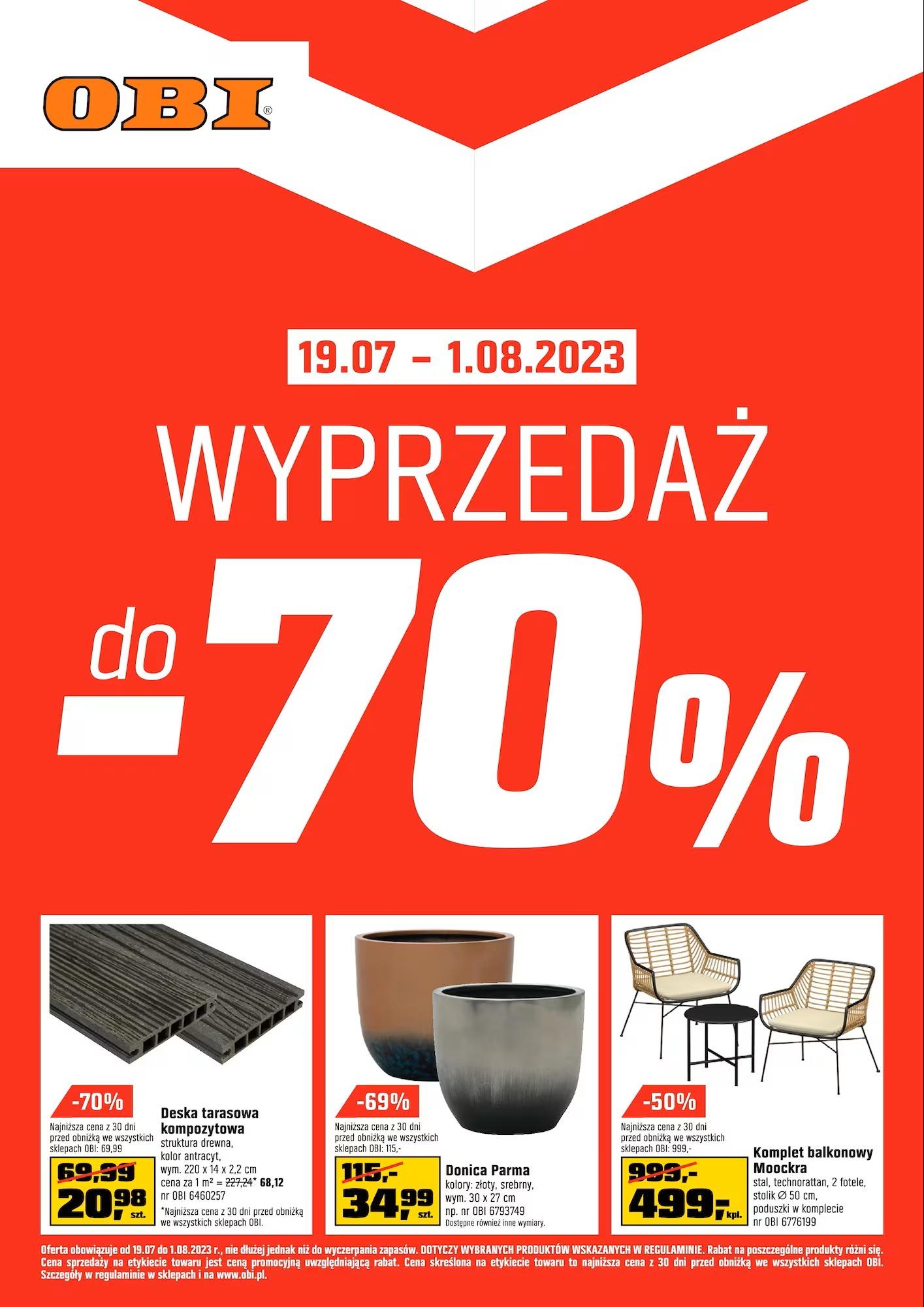Gazetka promocyjna OBI str. 1