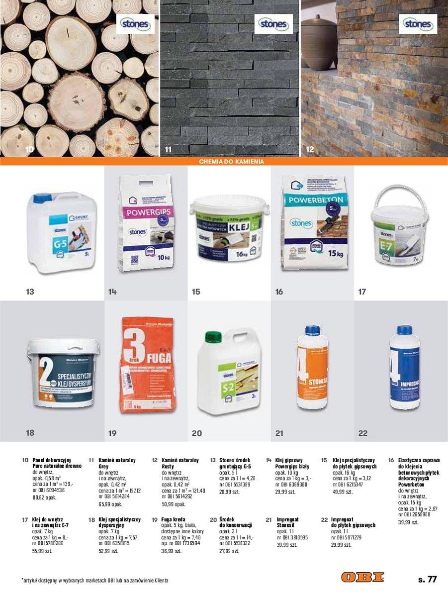 Gazetka promocyjna OBI str. 77