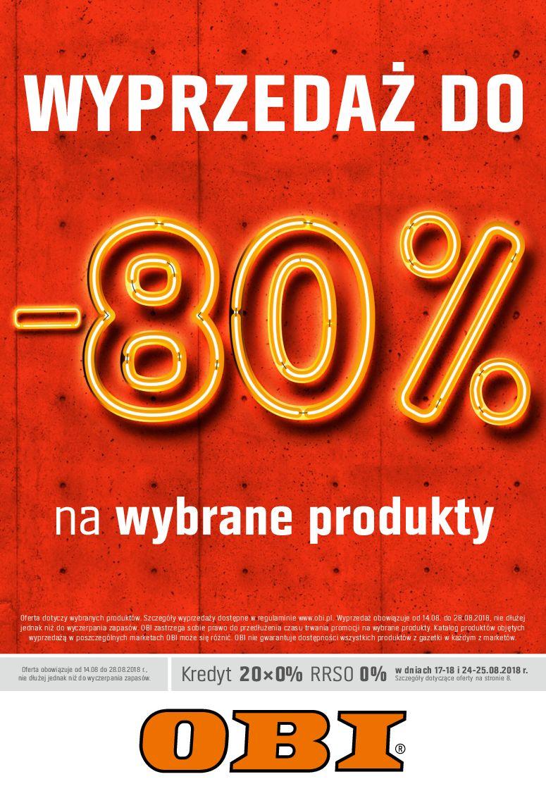Gazetka promocyjna OBI str. 1