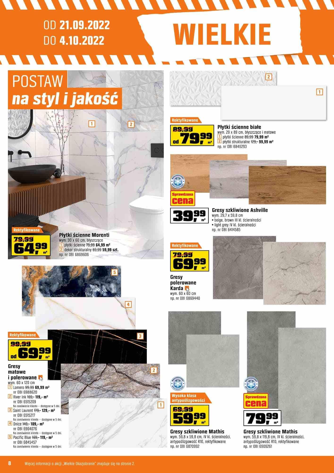 Gazetka promocyjna OBI str. 8