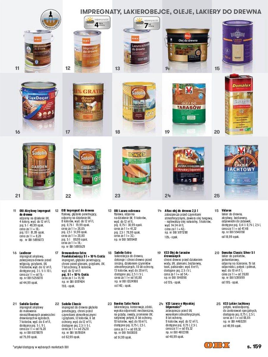 Gazetka promocyjna OBI str. 159