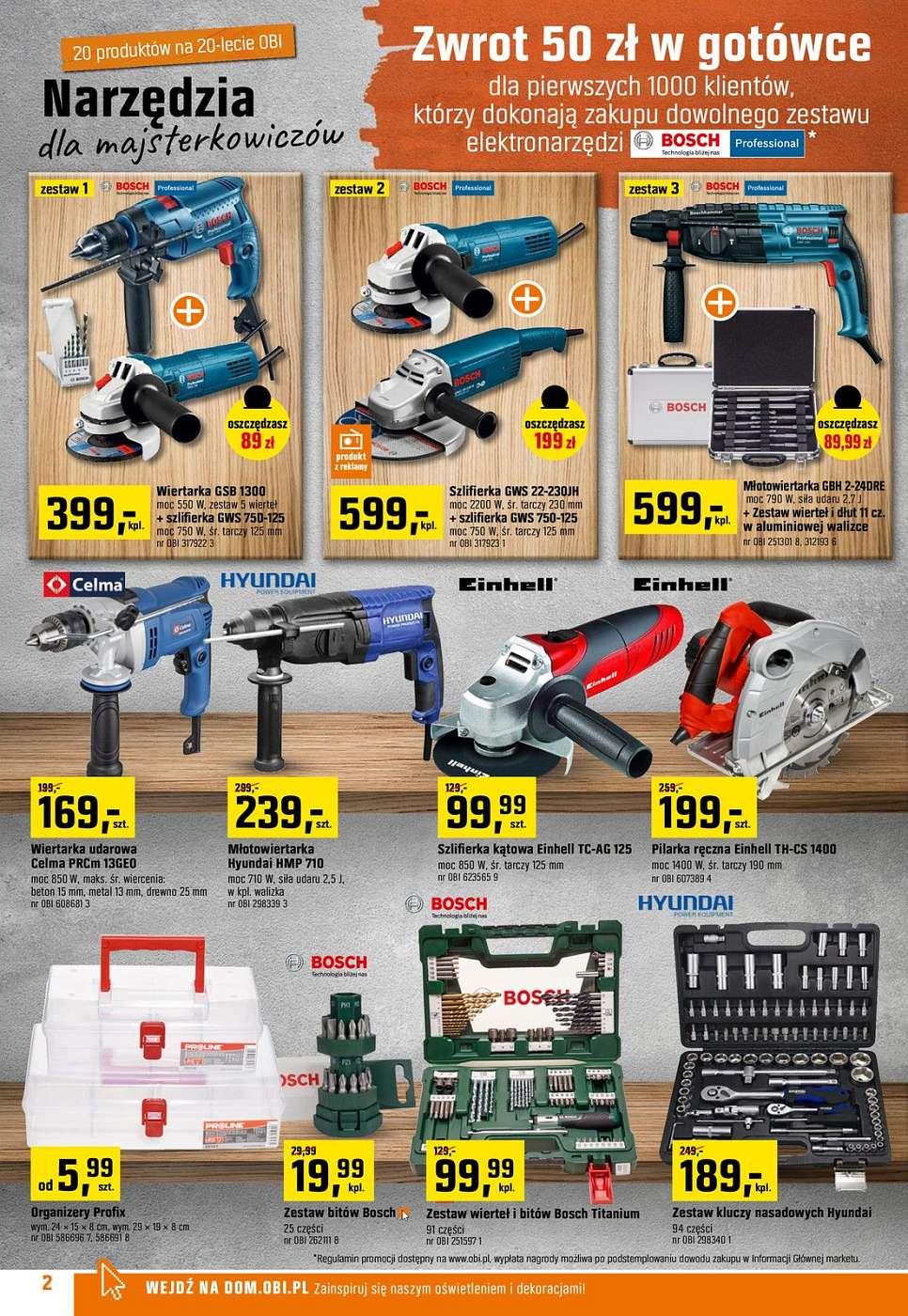 Gazetka promocyjna OBI str. 2