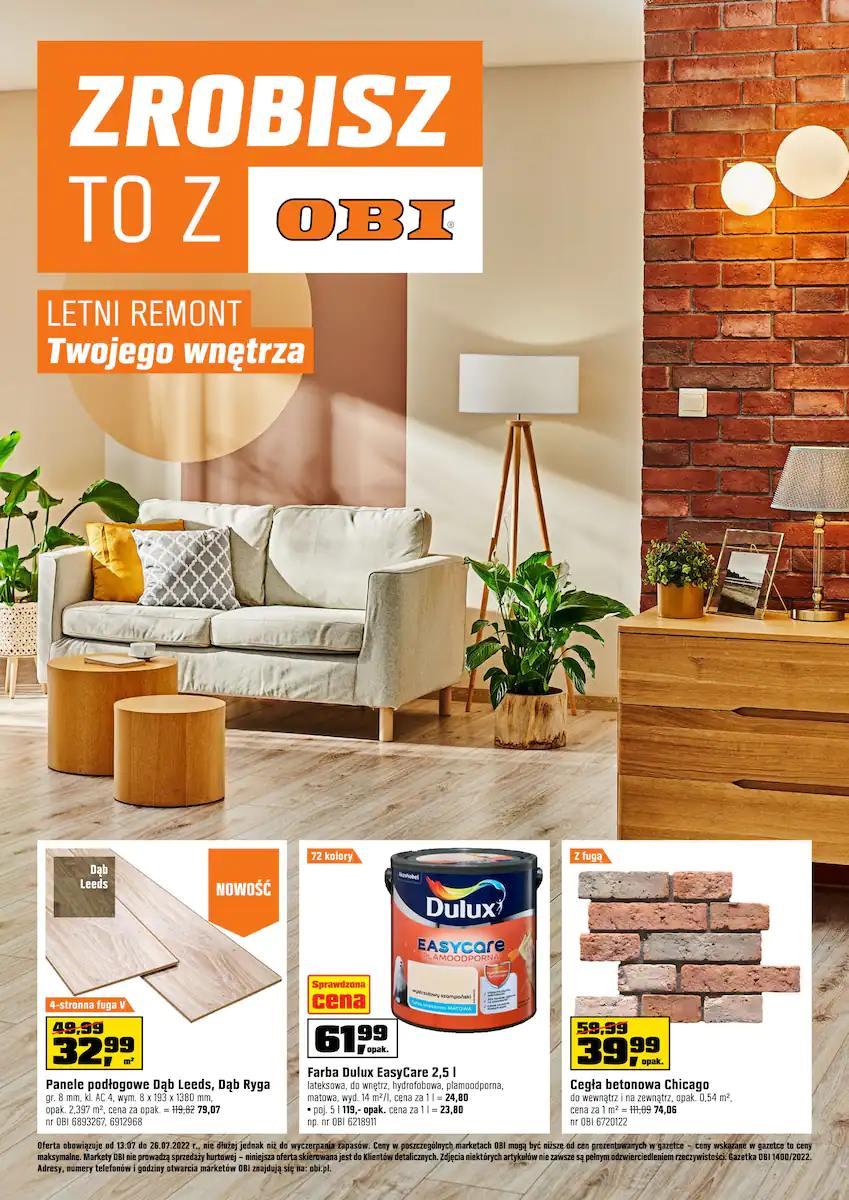 Gazetka promocyjna OBI str. 1