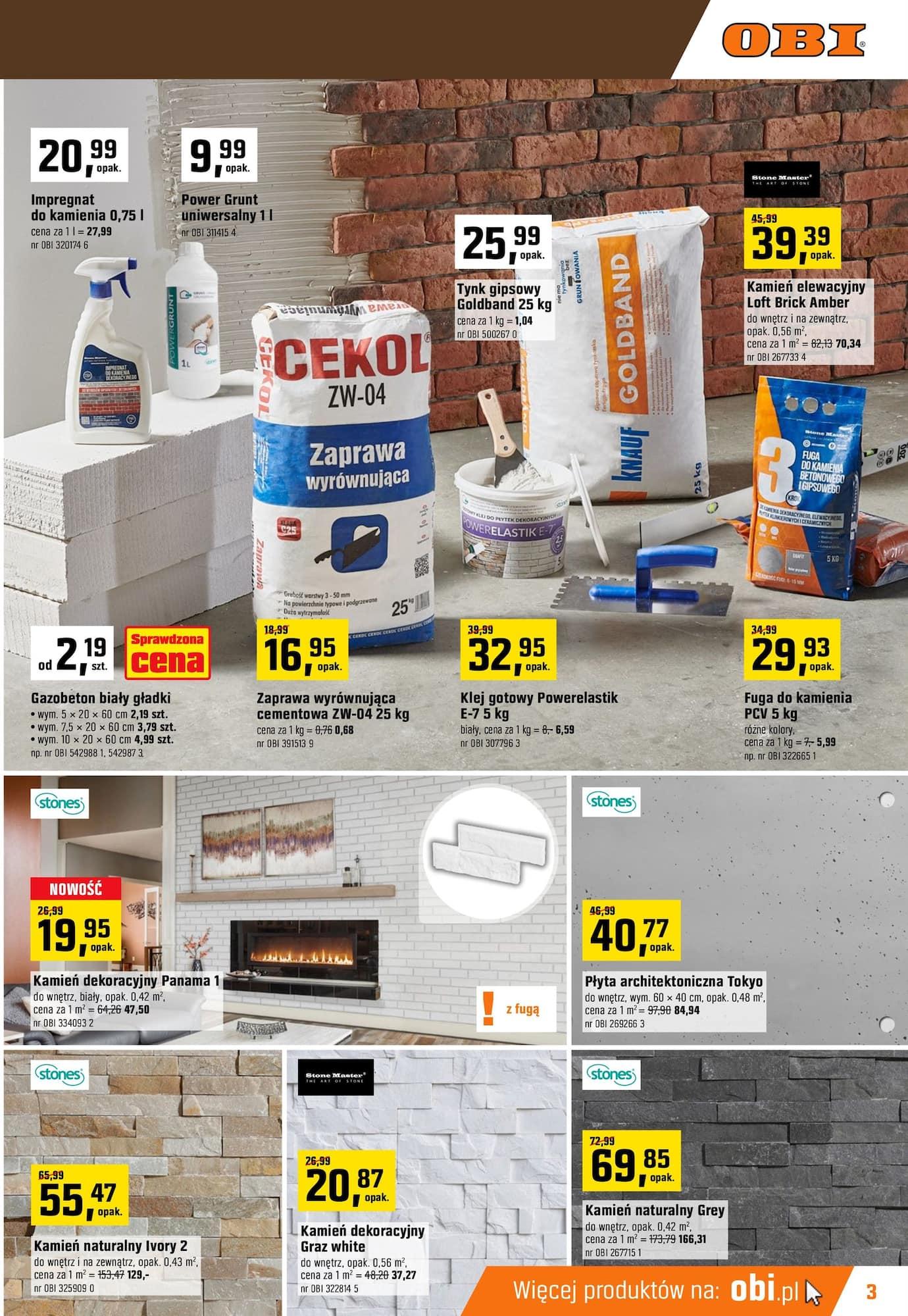 Gazetka promocyjna OBI str. 3