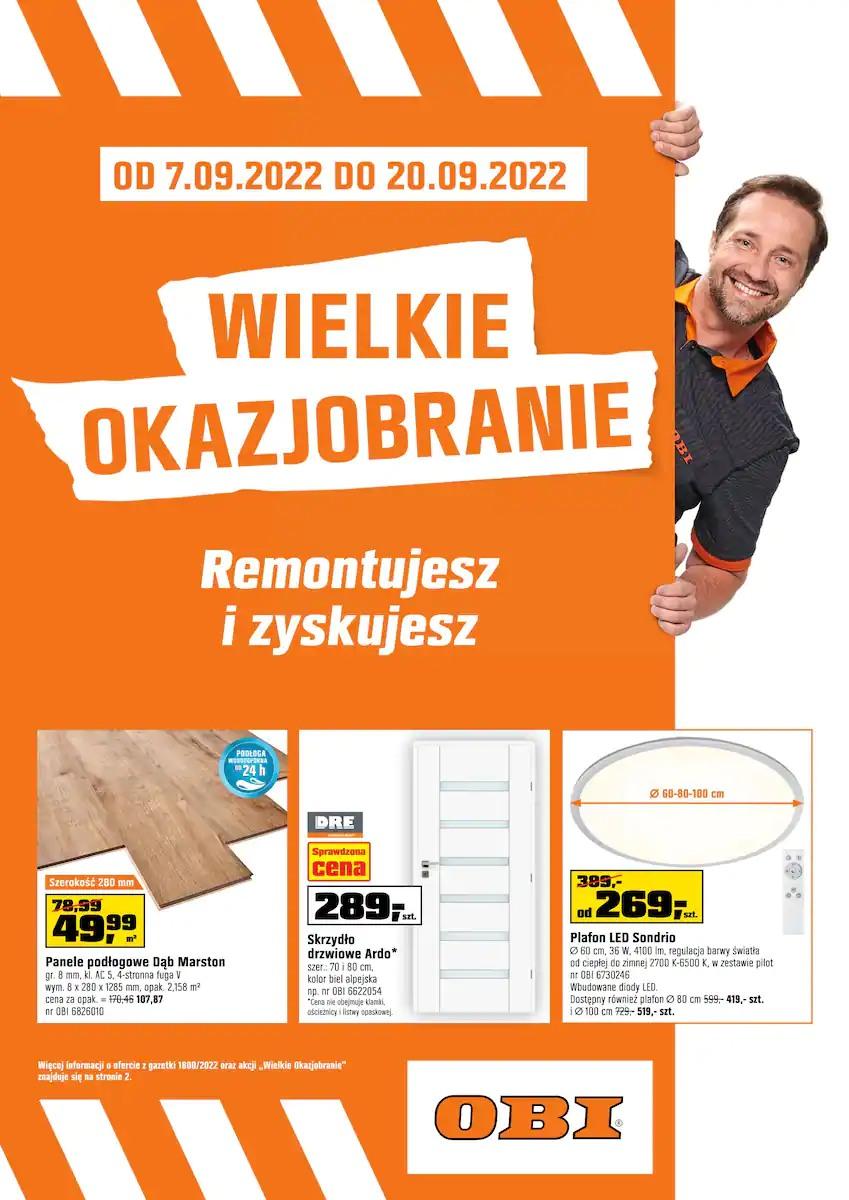 Gazetka promocyjna OBI str. 1
