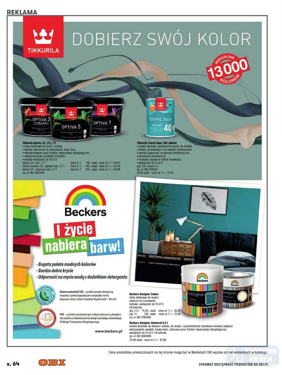 Gazetka promocyjna OBI str. 64