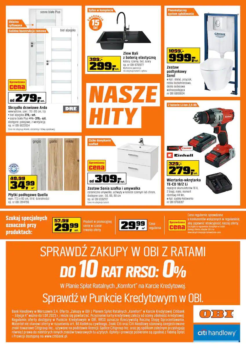 Gazetka promocyjna OBI str. 8