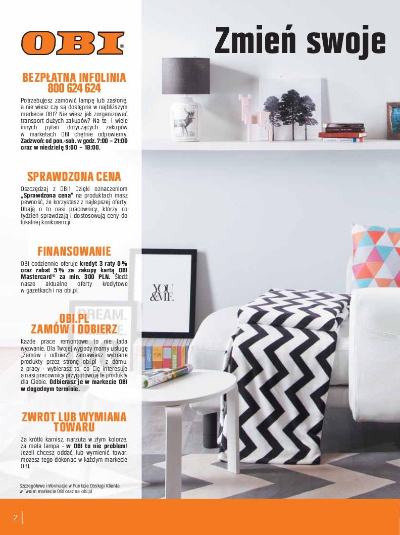 Gazetka promocyjna OBI str. 2