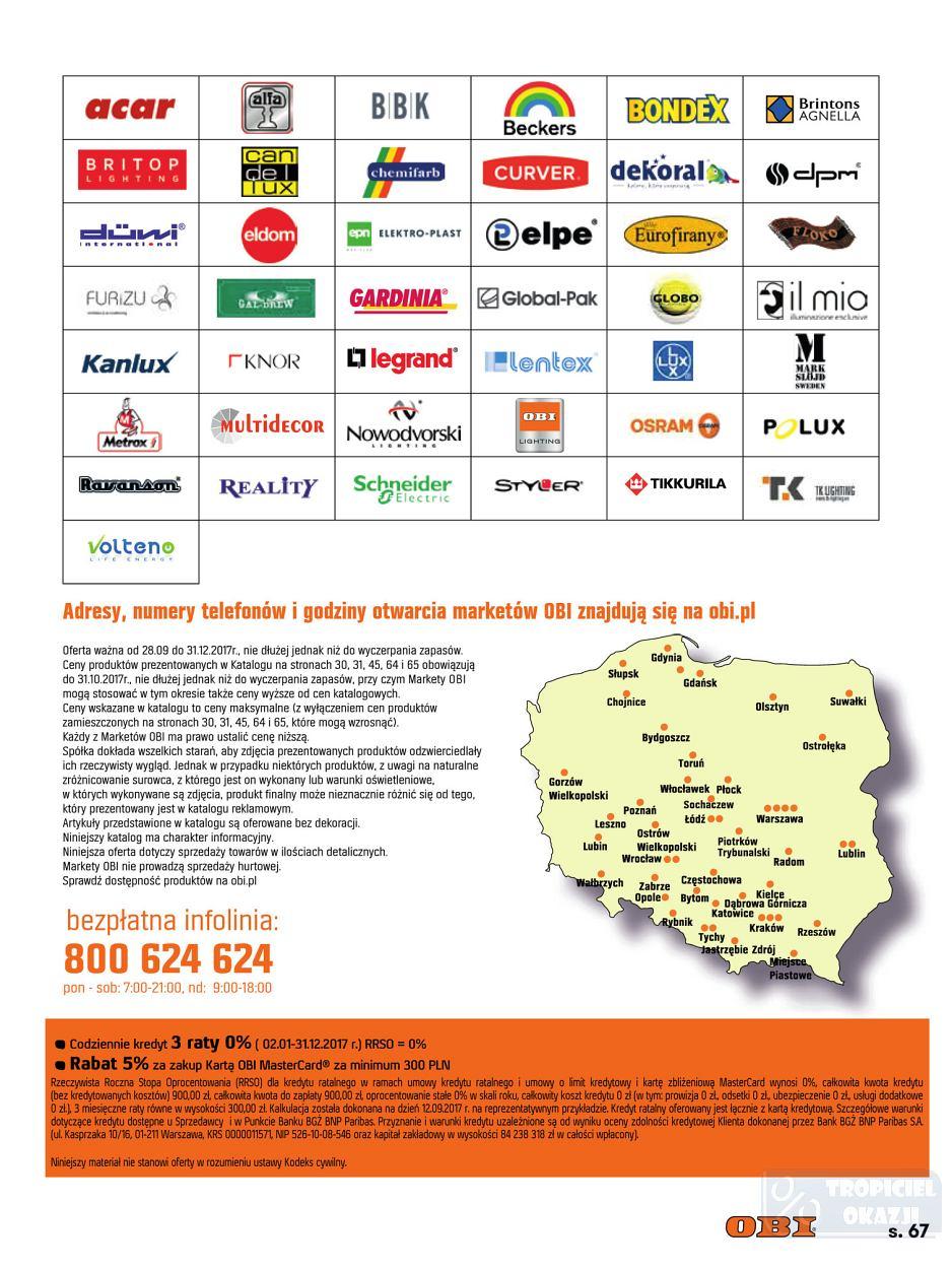 Gazetka promocyjna OBI str. 67