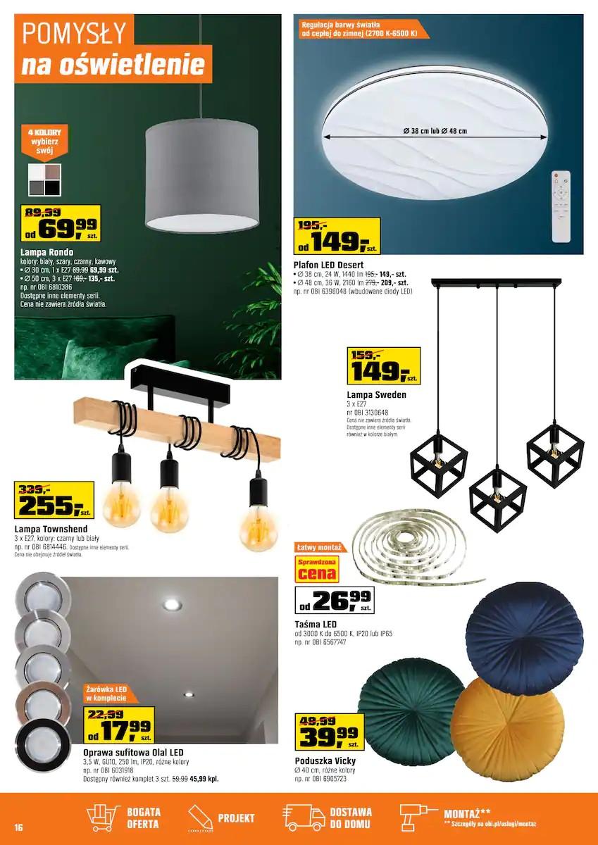 Gazetka promocyjna OBI str. 16