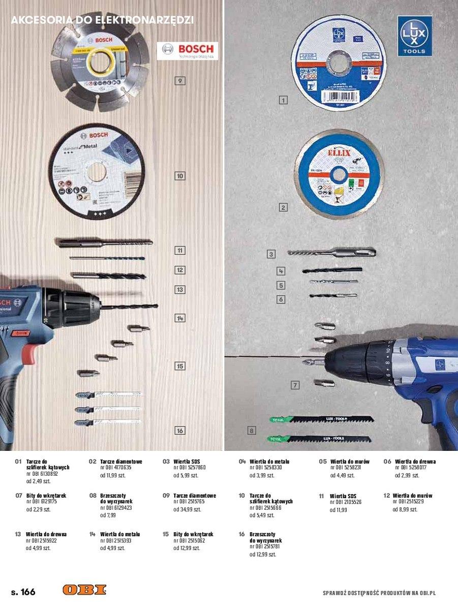 Gazetka promocyjna OBI str. 166