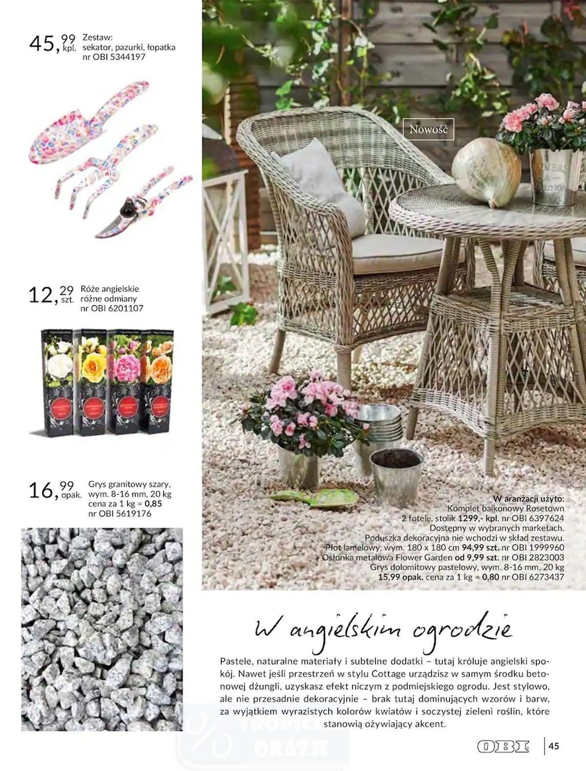 Gazetka promocyjna OBI str. 45