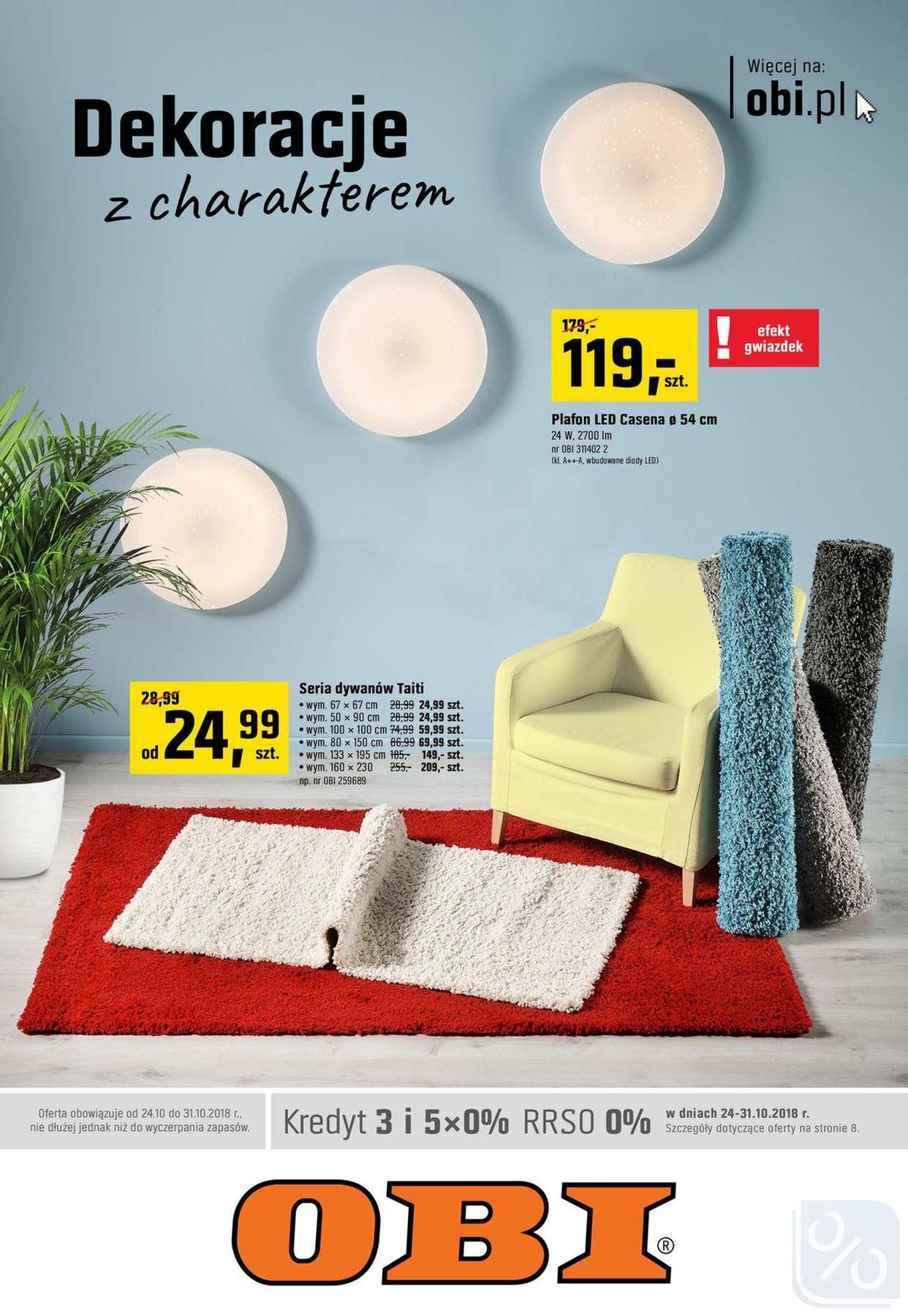 Gazetka promocyjna OBI str. 1