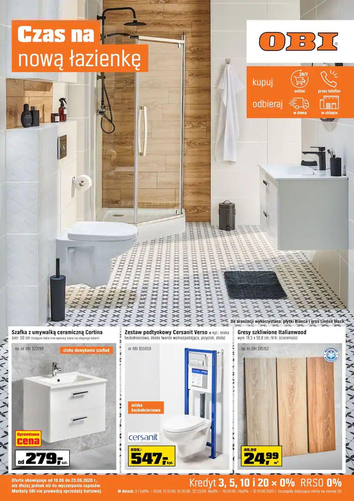 Gazetka promocyjna OBI str. 1