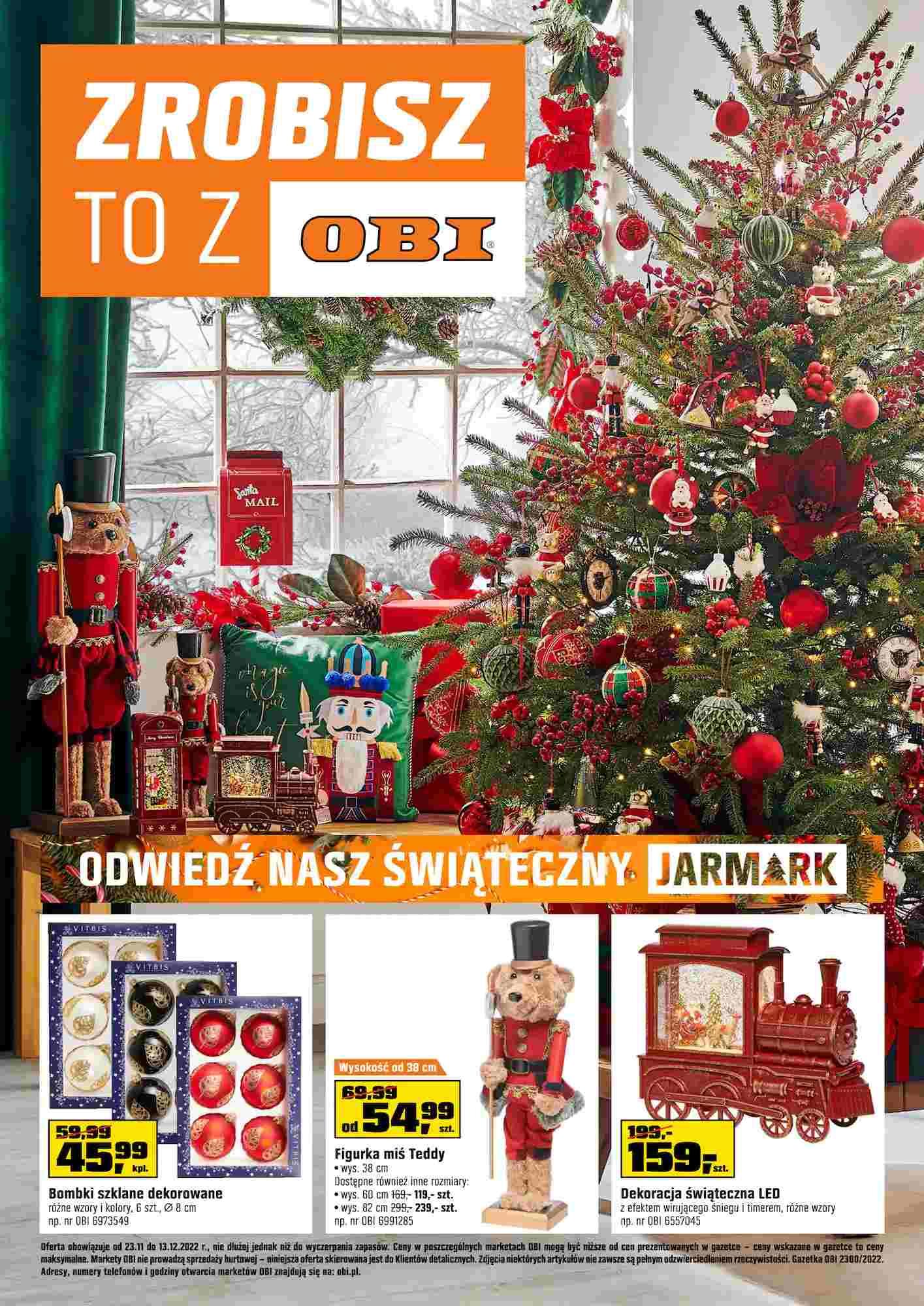 Gazetka promocyjna OBI str. 1