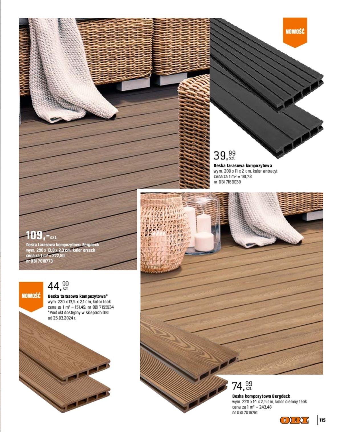 Gazetka promocyjna OBI str. 115