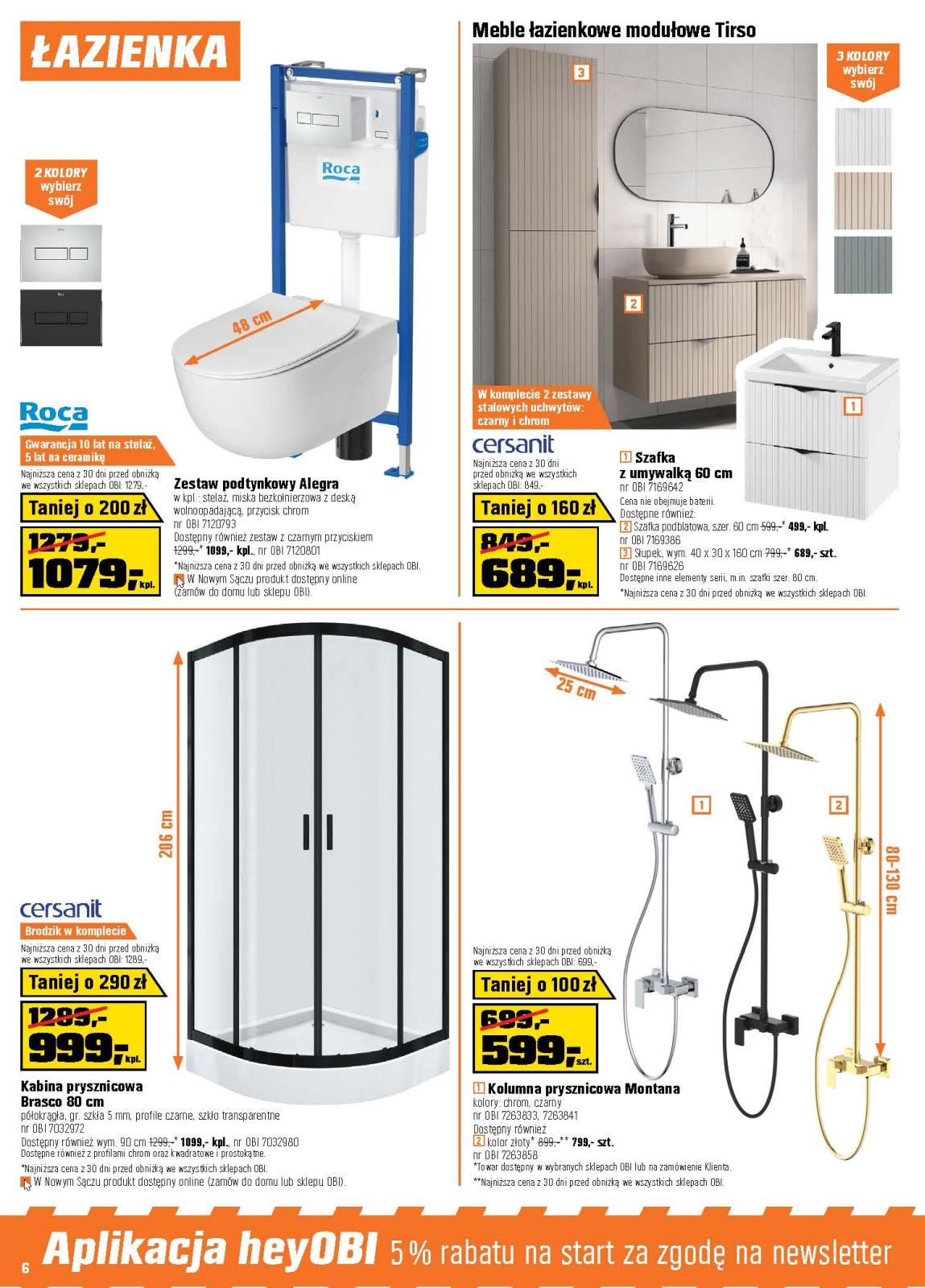 Gazetka promocyjna OBI str. 6