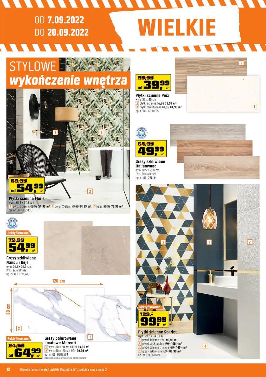 Gazetka promocyjna OBI str. 12