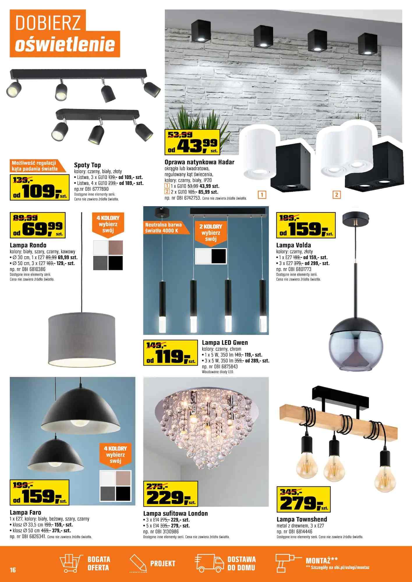 Gazetka promocyjna OBI str. 16