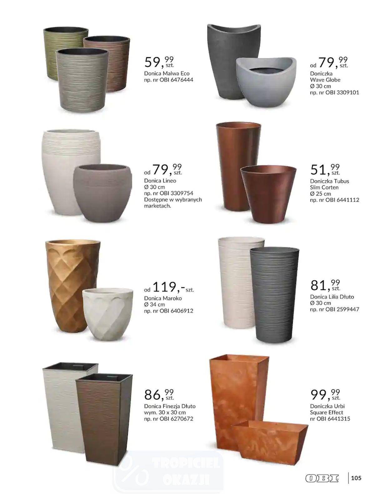 Gazetka promocyjna OBI str. 105
