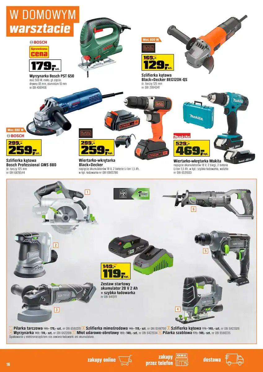 Gazetka promocyjna OBI str. 16