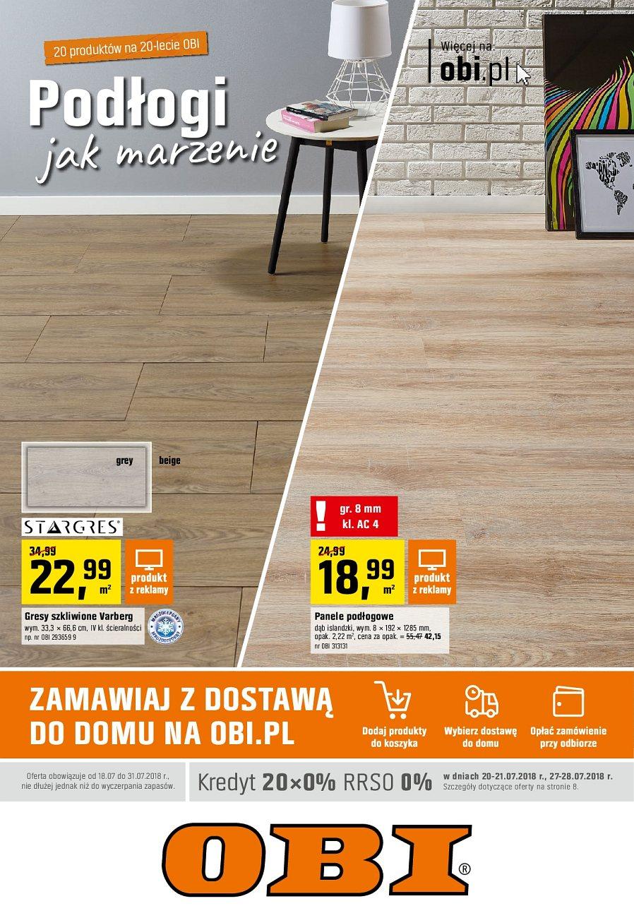 Gazetka promocyjna OBI str. 1