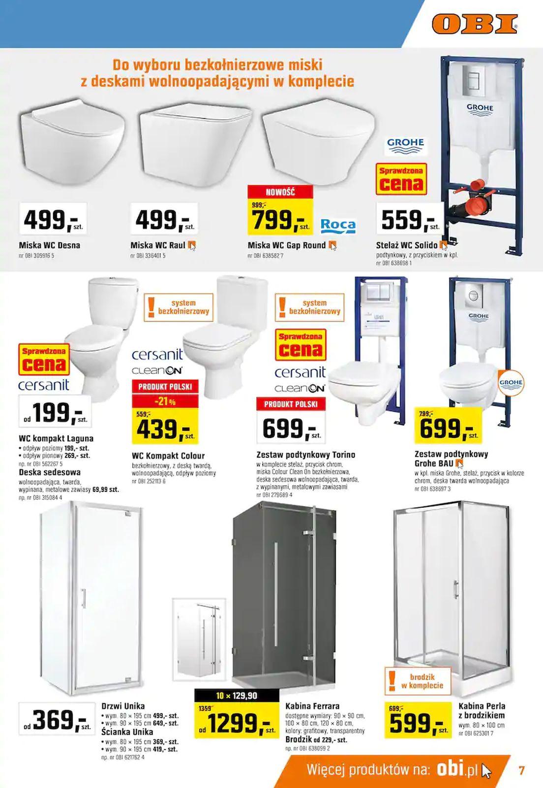 Gazetka promocyjna OBI str. 7