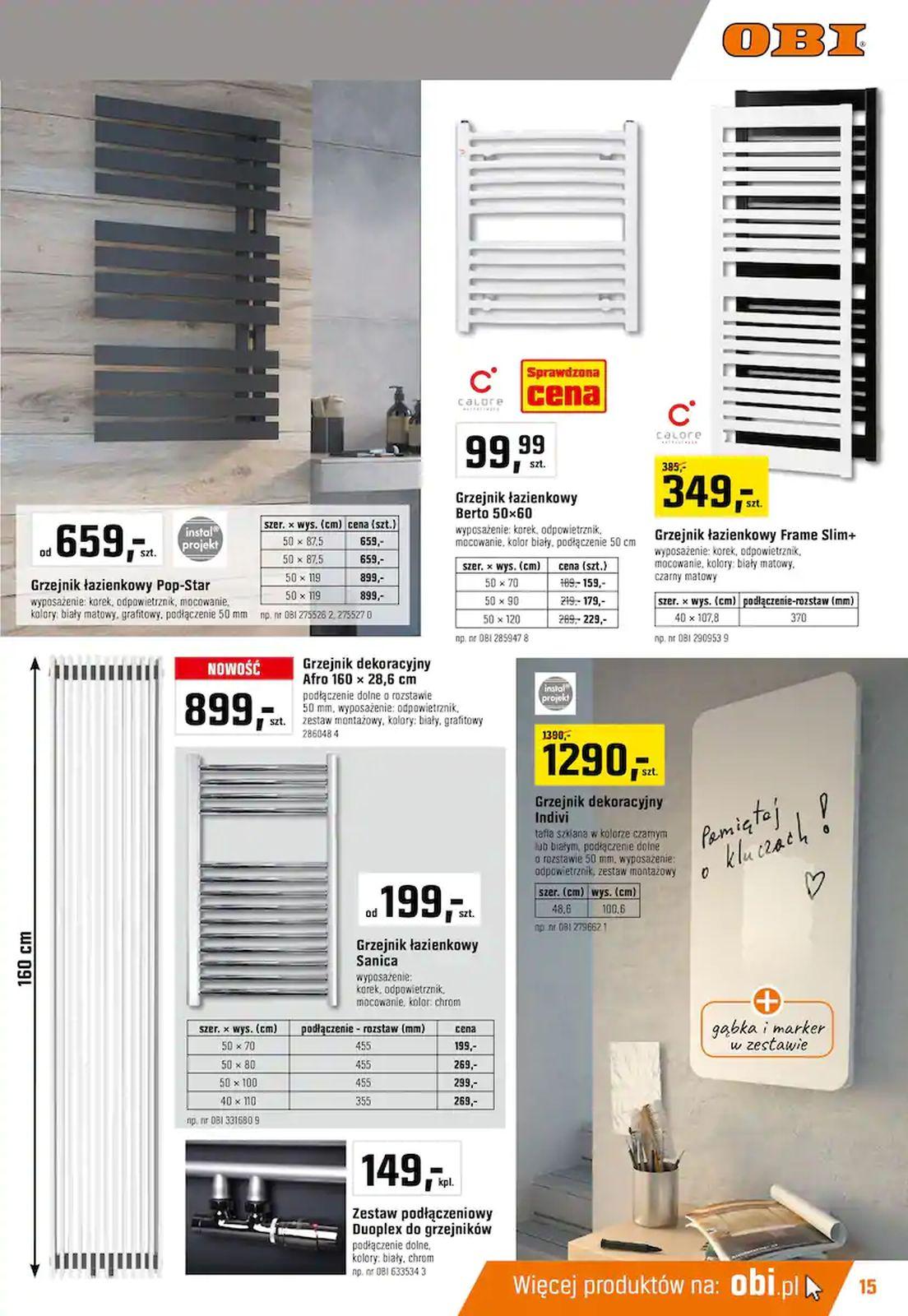 Gazetka promocyjna OBI str. 15