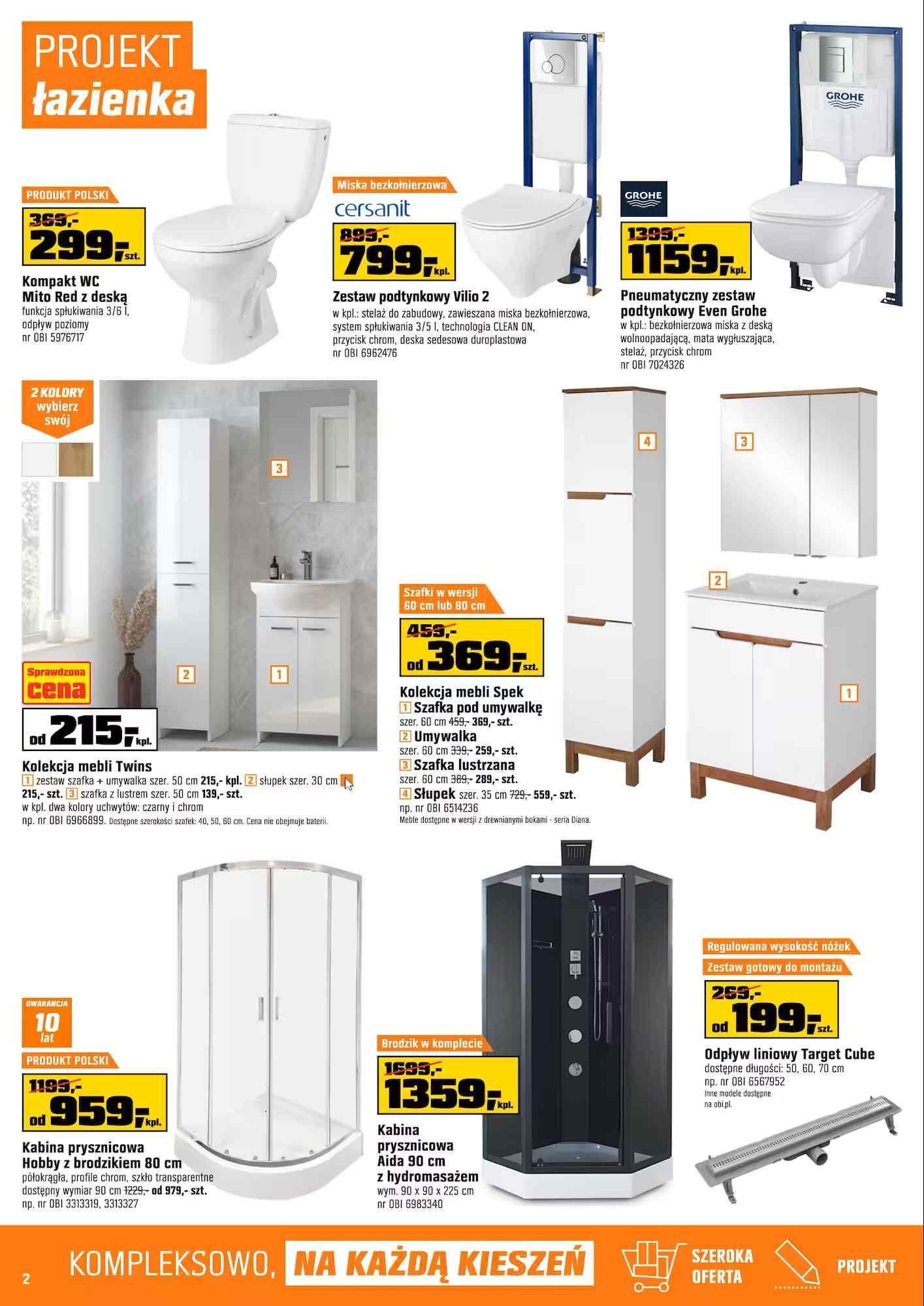 Gazetka promocyjna OBI str. 2