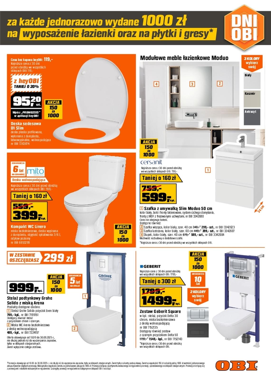 Gazetka promocyjna OBI str. 3