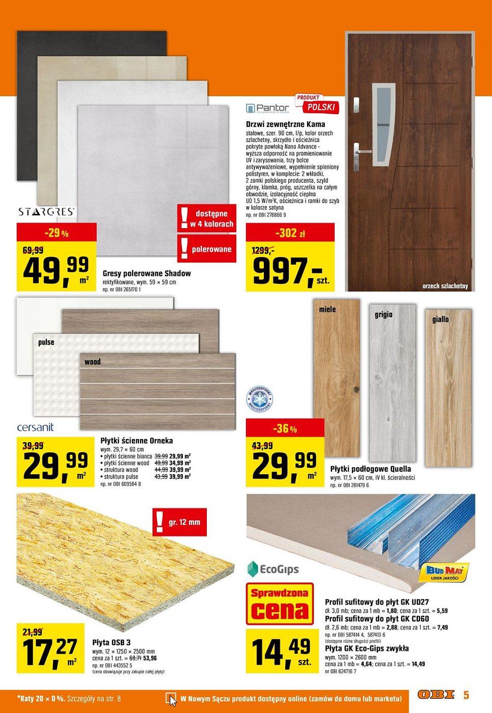 Gazetka promocyjna OBI str. 5