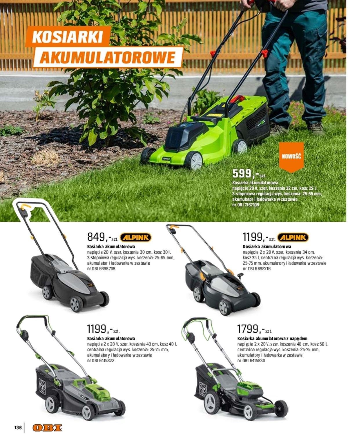 Gazetka promocyjna OBI str. 136